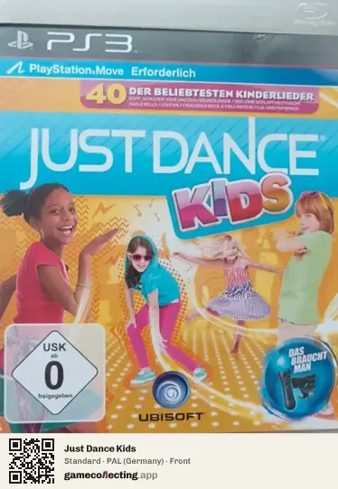 Just Dance Kids PlayStation 3, Germany box front