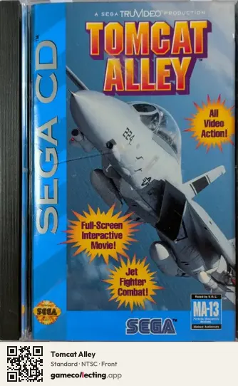 Tomcat Alley Sega Mega-CD / Sega CD, NTSC box front