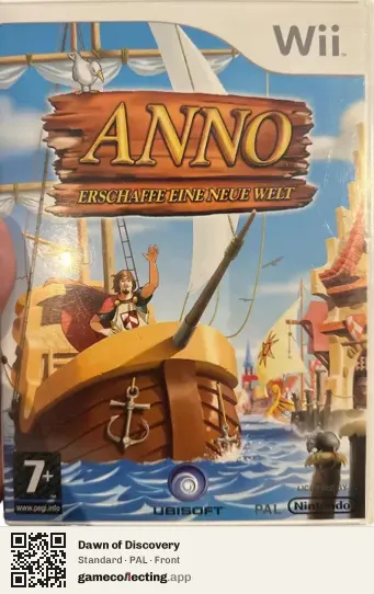 Dawn of Discovery Nintendo Wii, PAL box front