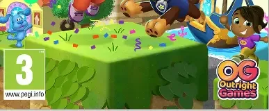 Nick Jr. Party Adventure, the PEGI square on its front