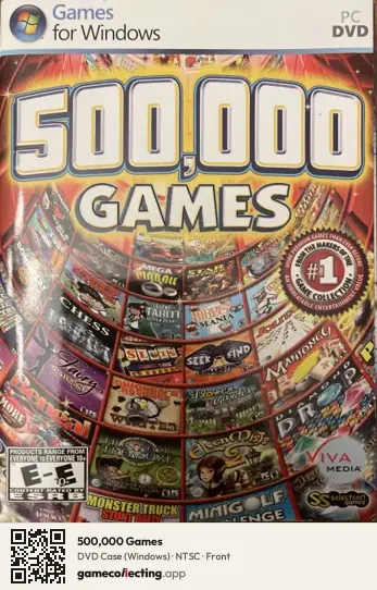 500,000 Games Computer, NTSC box front