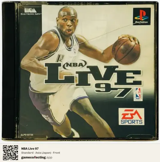 NBA Live 97 PlayStation, Asia box front