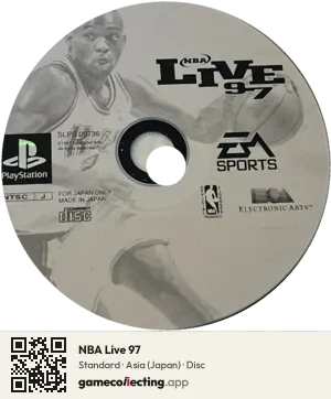 NBA Live 97 PlayStation, Asia disc