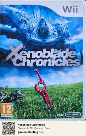 Xenoblade Chronicles Nintendo Wii, France box front