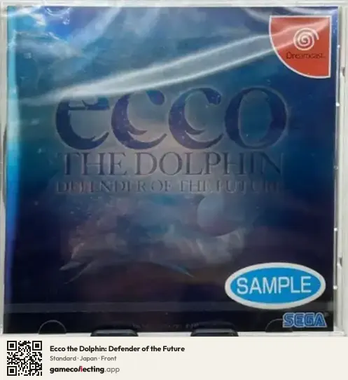 Ecco the Dolphin: Defender of the Future Sega Dreamcast, Japan box front
