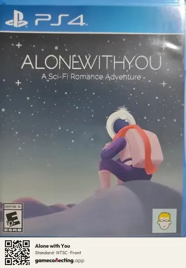 Alone with You PlayStation 4, NTSC box front