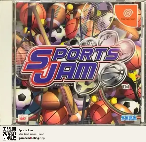 Sports Jam Sega Dreamcast, Japan box front
