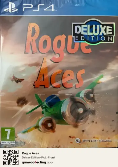 Rogue Aces PlayStation 4, PAL box front