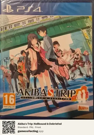Akiba's Trip: Hellbound & Debriefed PlayStation 4, PAL box front