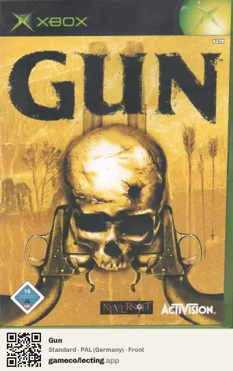 Gun Xbox, Germany box front