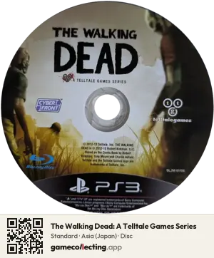 The Walking Dead: A Telltale Games Series PlayStation 3, Asia disc