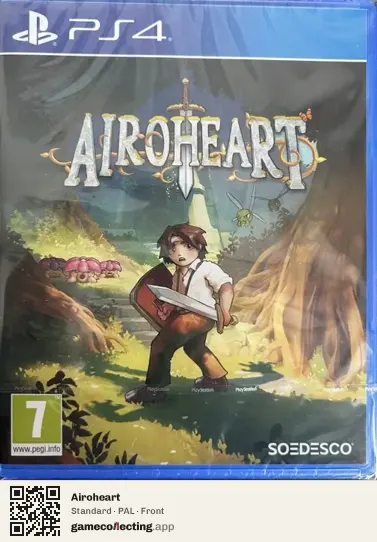 Airoheart PlayStation 4, PAL box front