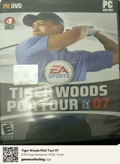 Tiger Woods PGA Tour 07 Computer, NTSC box front