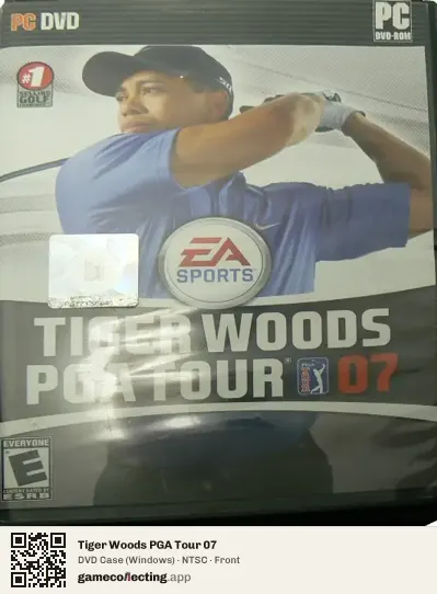 Tiger Woods PGA Tour 07 Computer, NTSC box front