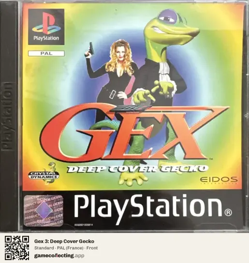 Gex 3: Deep Cover Gecko PlayStation, France box front