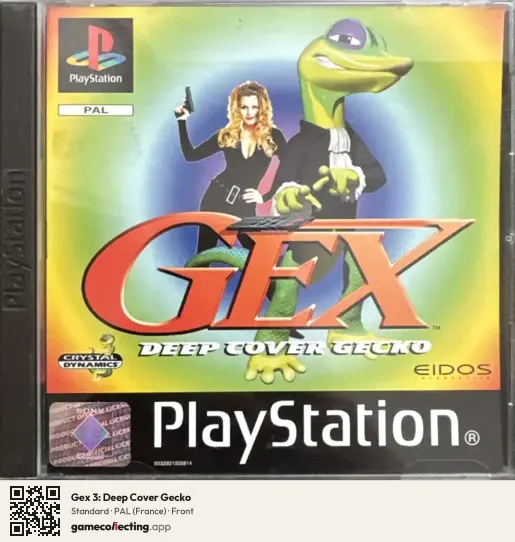 Gex 3: Deep Cover Gecko PlayStation, France box front