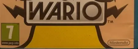 Game & Wario, the PEGI square on its front