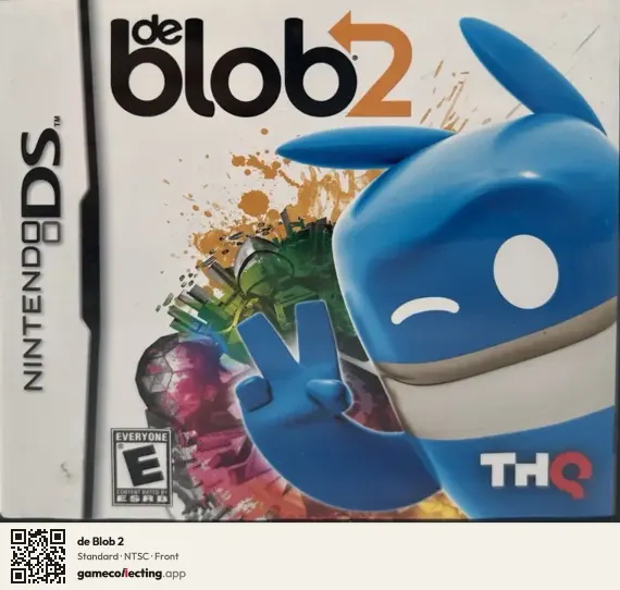 de Blob 2 Nintendo DS, NTSC box front