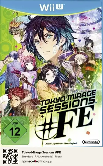 Tokyo Mirage Sessions #FE Nintendo Wii U, Australia box front