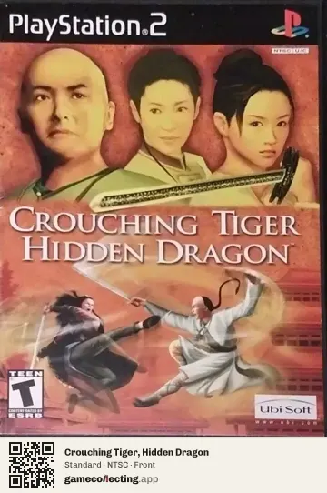 Crouching Tiger, Hidden Dragon PlayStation 2, NTSC box front