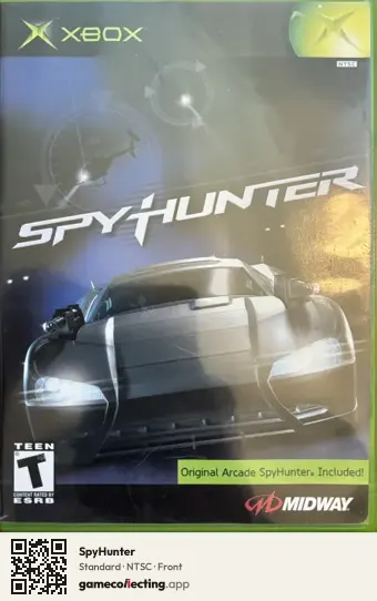 SpyHunter Xbox, NTSC box front
