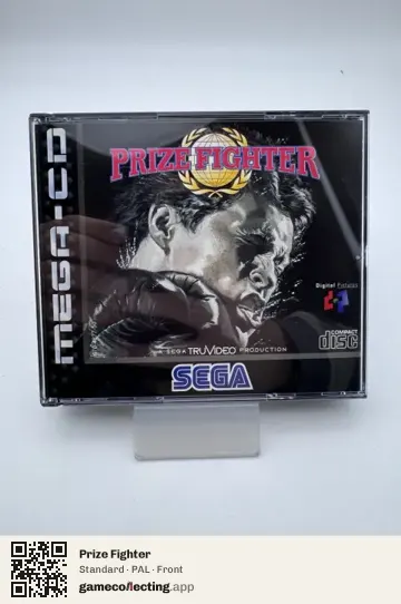 Prize Fighter Sega Mega-CD / Sega CD, PAL box front