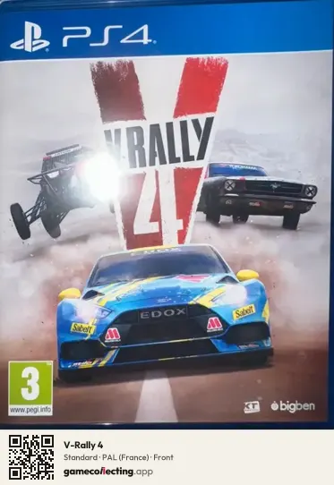 V-Rally 4 PlayStation 4, France box front