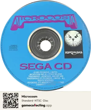 Microcosm Sega Mega-CD / Sega CD, NTSC disc