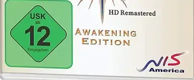 The Alliance Alive HD Remastered, the USK square on its front