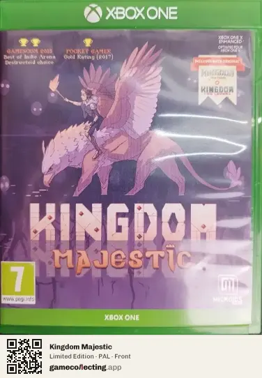 Kingdom Majestic Xbox One, PAL box front