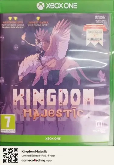 Kingdom Majestic Xbox One, PAL box front