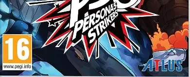 Persona 5 Strikers, the PEGI square on its front