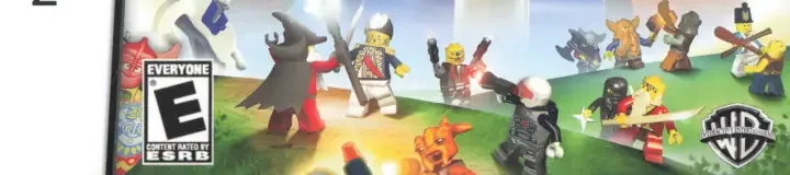 LEGO Battles, the ESRB box on its front