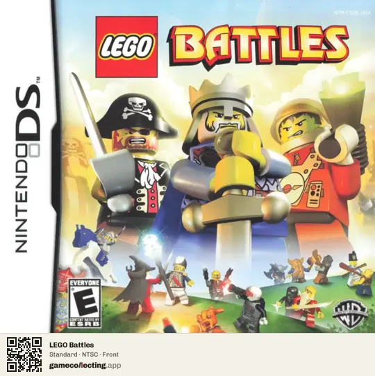 LEGO Battles Nintendo DS, NTSC box front
