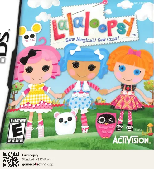 Lalaloopsy Nintendo DS, NTSC box front