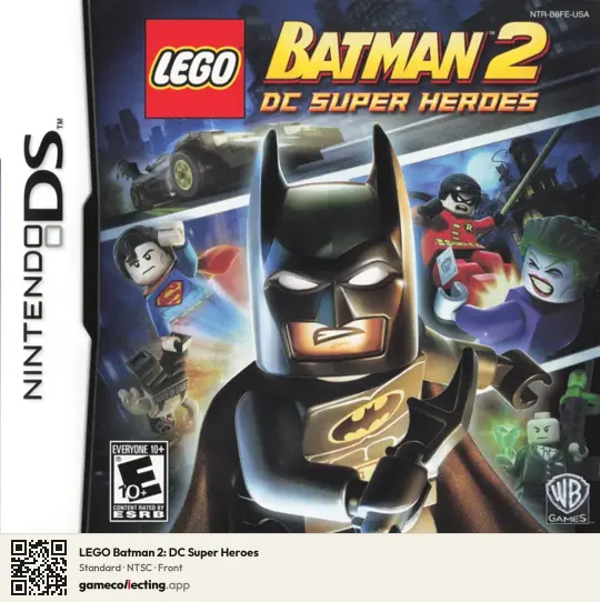 LEGO Batman 2: DC Super Heroes Nintendo DS, NTSC box front