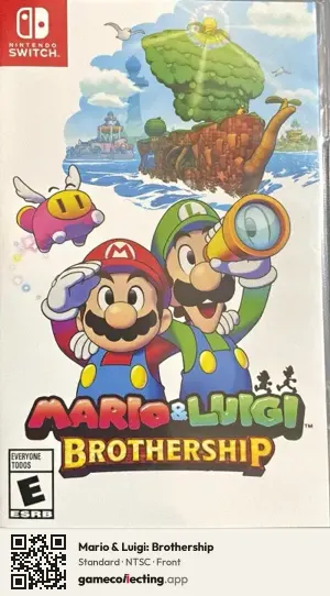 Mario & Luigi: Brothership Nintendo Switch, NTSC box front