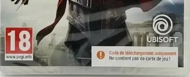 Assassin's Creed: The Ezio Collection, the PEGI square on its front