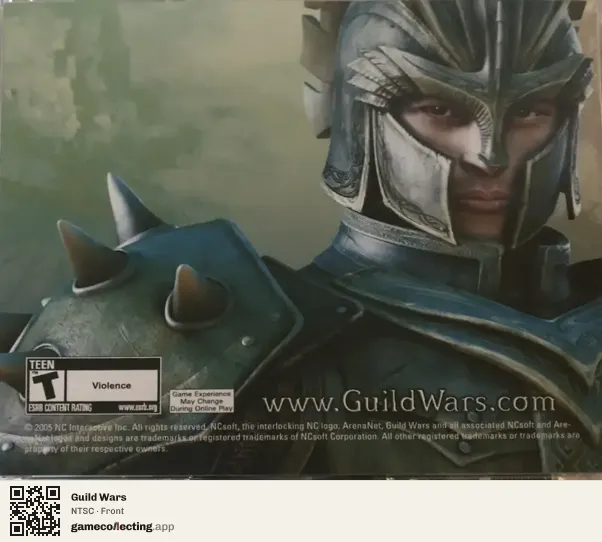 Guild Wars Computer, NTSC box front