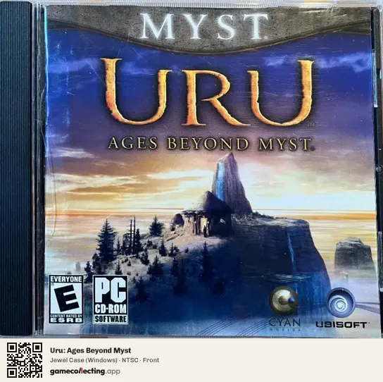 Uru: Ages Beyond Myst Computer, NTSC box front