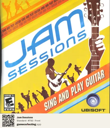 Jam Sessions Nintendo DS, NTSC box front