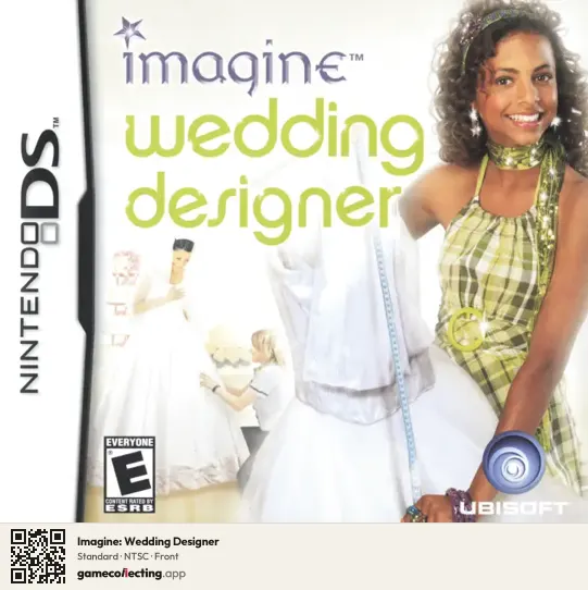 Imagine: Wedding Designer Nintendo DS, NTSC box front
