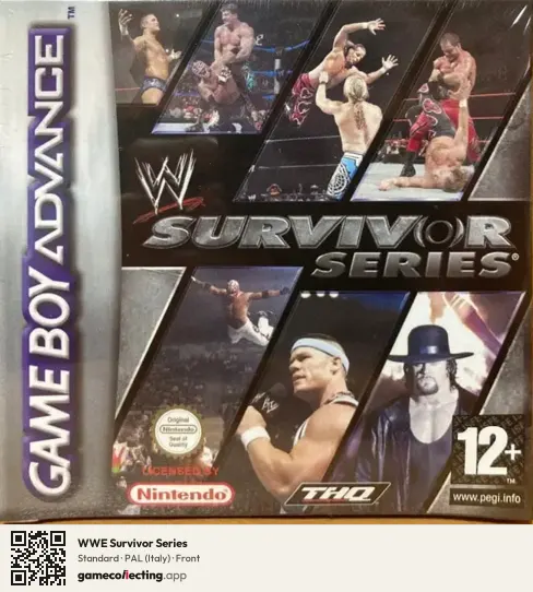 WWE Survivor Series Game Boy Advance, Italy box front