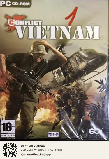 Conflict: Vietnam Computer, PAL box front