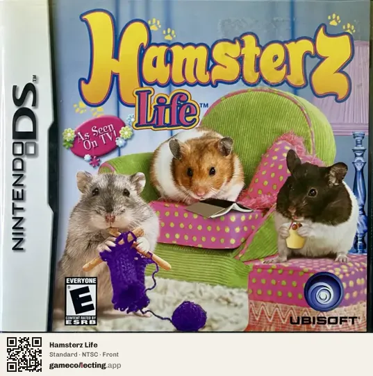 Hamsterz Life Nintendo DS, NTSC box front