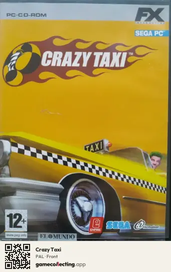 Crazy Taxi Computer, PAL box front