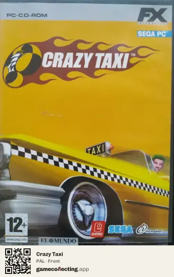 Crazy Taxi Computer, PAL box front