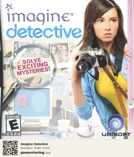Imagine: Detective Nintendo DS, NTSC box front