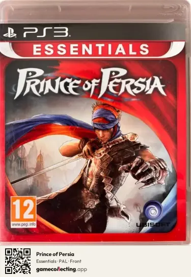 Prince of Persia PlayStation 3, PAL box front