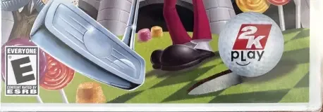 Carnival Games: MiniGolf, the ESRB box on its front